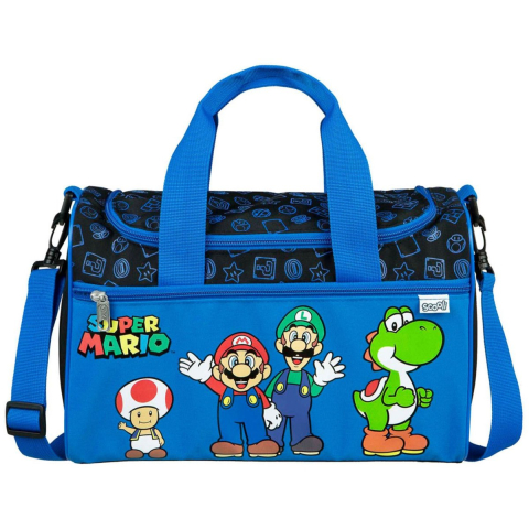 Super Mario Sports Bag Blue