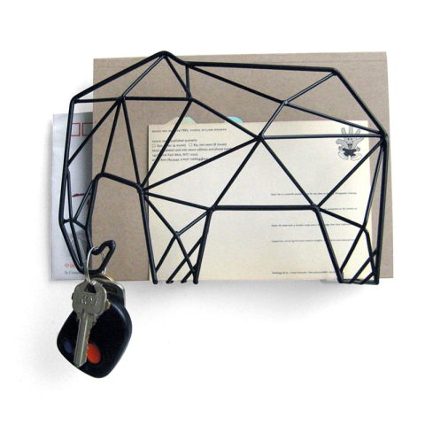 Kikkerland - Letter Organizer Elephant + Key Holder (HH24)