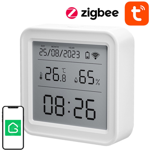 Gosund ST17 Zigbee LCD Temperature and Humidity Sensor