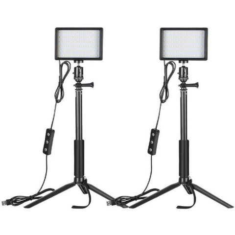 Neewer ZC-10S LED Lamp Kit with Filters and Tripods