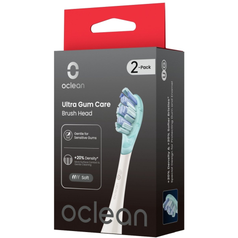 Oclean Tandenborstelkoppen Brush Head Ultra Gum Care 2 Pack White