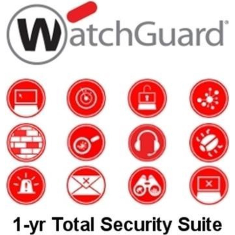 WatchGuard Total Security Suite - subscription licence renewal / upgrade licence (1 year) - 1 appliance