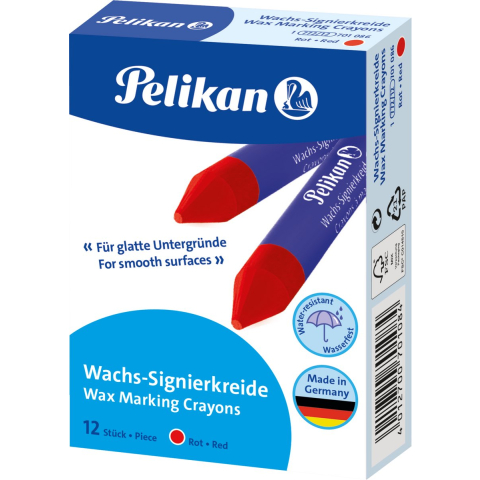 Pelikan WAX CRAYONS RED 772/12