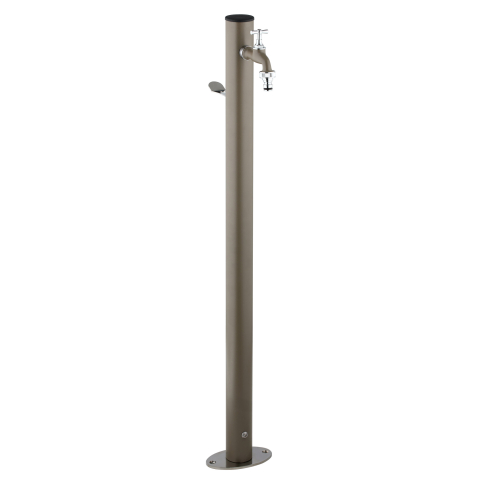Aquapoint LOOP GROUND Roundend DOVE GRAY 100CM  - 5cm