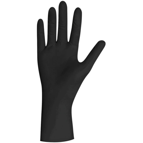 3D-basics Nitrile Gloves L - Black (100 pcs)
