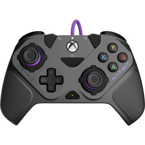 PDP Victrix Gambit Prime - Grey - Wired Controller - Microsoft Xbox One