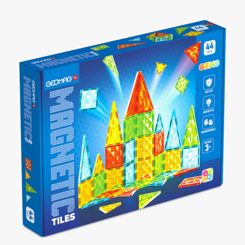 Geomag Gems 44 magnetic tiles