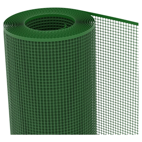 TENAX Quadra Plastic Net - Groen, 1 x 10 m