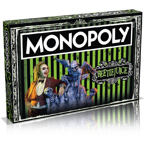 Winning Moves Beetlejuice Monopoly Board Game