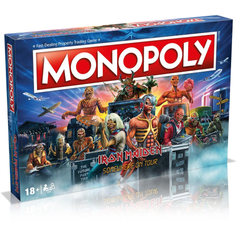Winning Moves Monopoly Iron Maiden Edition (English)