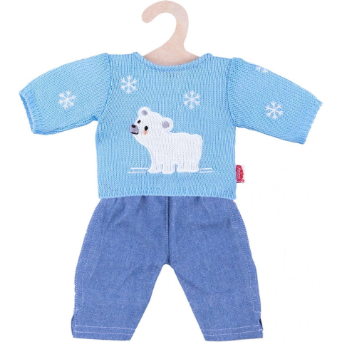 Heless Dolls Jeans with Polar Bear Sweater 35-45 cm