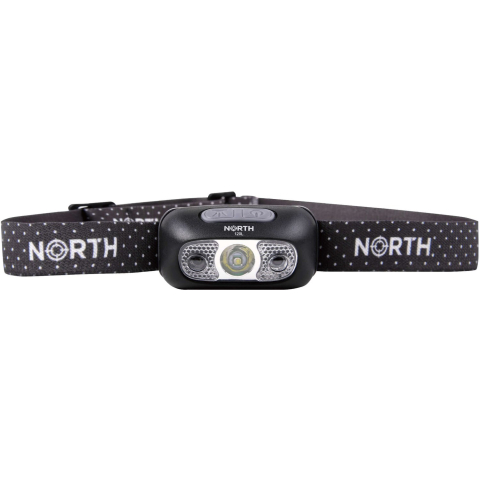 NORTH Headlight 120 Lumen Black ca 65m Sensor control