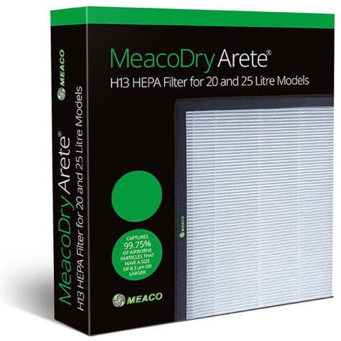 Meaco HEPA Filter H13 Arete Dry 20L And 25L 3pcs