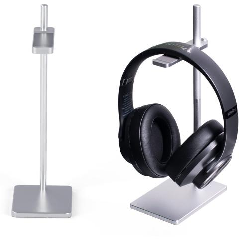 Desire2 Headphone Desk Stand Aluminium Silver