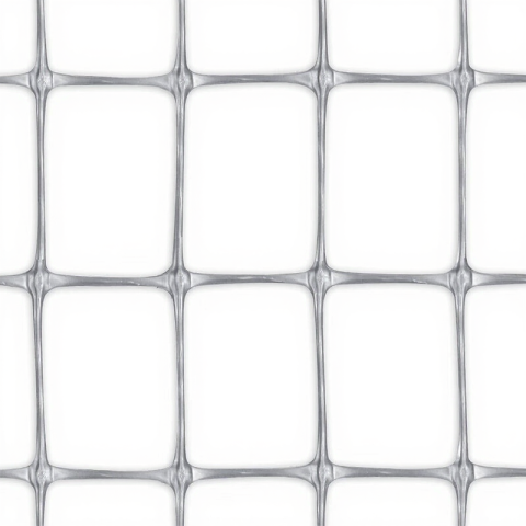 Tenax Millennium afrasteringsnet - 1,5 x 10 m, zilver