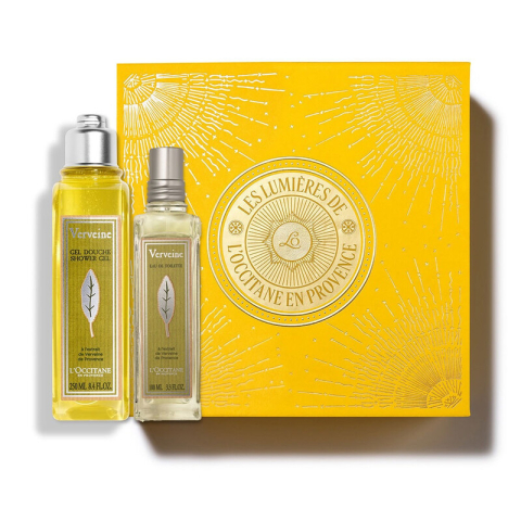 L'OCCITANE Verveine cadeauset 350 ml (eau de toilette 100 ml + douchegel 250 ml)