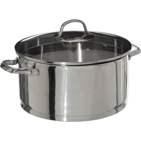 5five RVS Kookpan - 28 cm