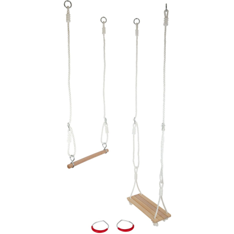 Small Foot - Wooden Swing Set 3in1