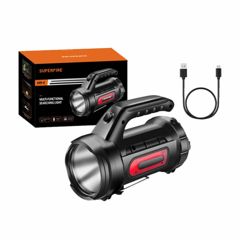 Superfire Flashlight M9-E 900lm USB