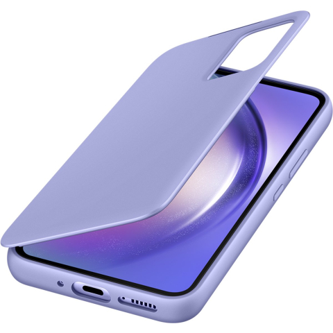 Samsung Galaxy A54 Smart View Wallet Case - Blauwe bes