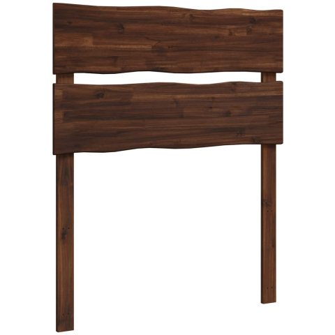 VidaXL Live edge hoofdbord rostock donkerbruin 75 cm