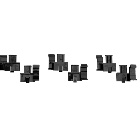 REALWEAR MSA Front Brim Top Mount Clips (pak van 3)