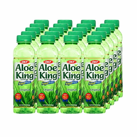 OKF aloë vera drank (zonder suiker) 20 x 500 ml OKF doos