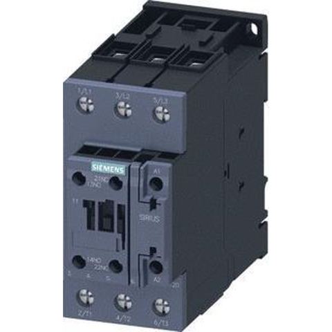 Siemens Contactor.22kw 1no+1nc 230vac 50/60hz 3rt2036-1al20
