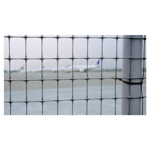 Tenax Millennium Kunststof Heknet - 2 x 50 m, Antraciet