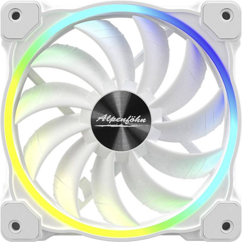 Alpenföhn Wing Boost 3 ARGB High Speed - Case ventilator - 120mm - Wit