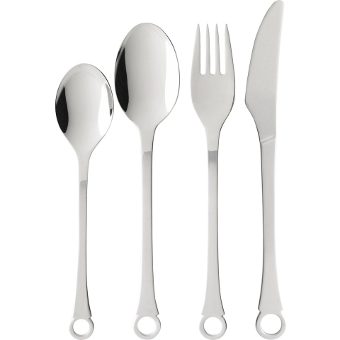 Gense Pantry Bestek Set Matte Edelstaal 16 Pieces