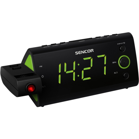 Sencor SRC 330 GN - wekkerradio - FM
