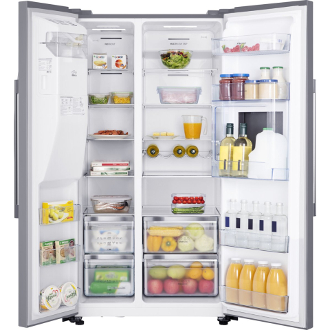 Hisense Rs694n4bce - Amerikaanse Koelkast - 179.3 Cm - 560 L - No Frost - Rvs