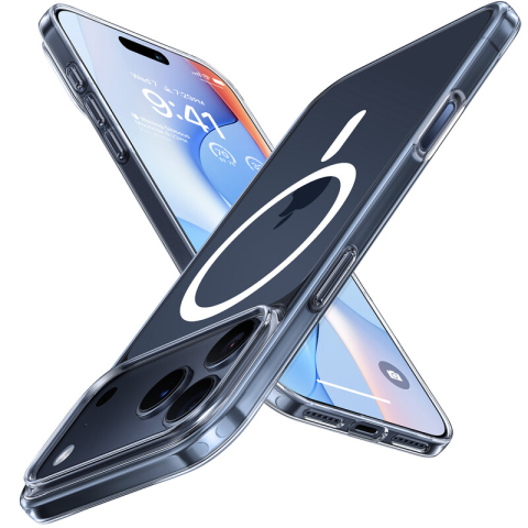 TORRAS SlimFit-Mag serie telefoonhoesje iPhone 17 Pro Max / iPhone 18 Pro Max - transparant