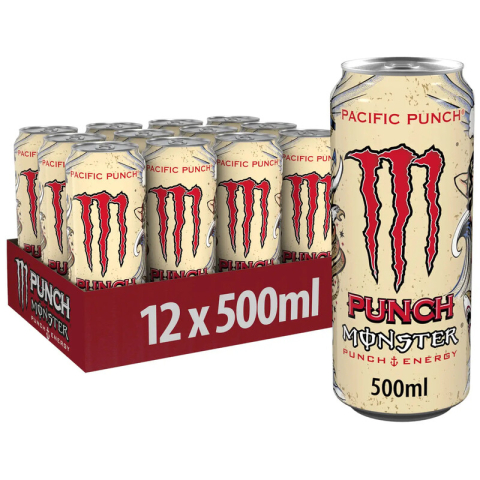Monster Energy Pacific Punch - 12 x 500 ml