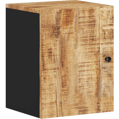 VidaXL Badkamerwandkast 38x33x48 cm massief mangohout