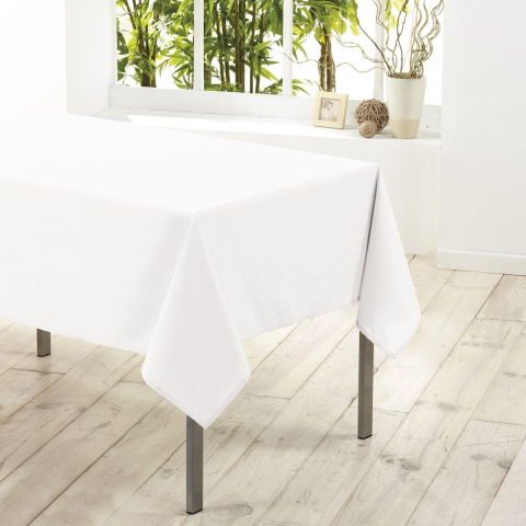 Wicotex tafelkleed textiel essentiel wit 140x250cm