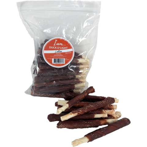 i am Duck D'light Lollies Hondensnacks Kauwsnack 30 st