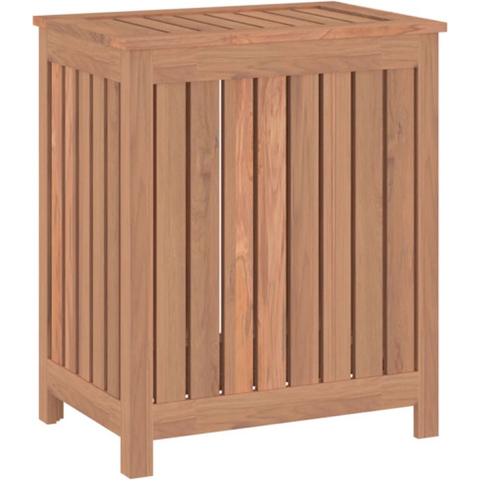 VidaXL Wasmand 50x35x60 cm massief teakhout