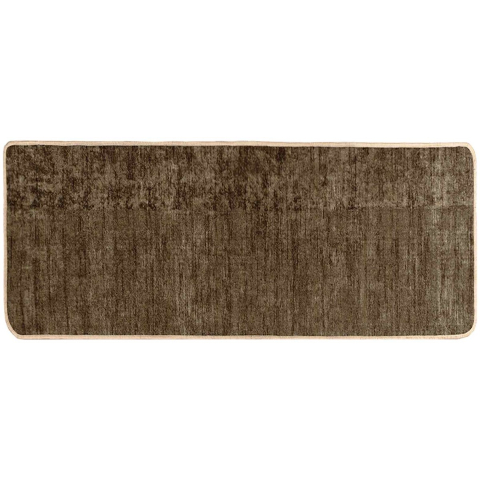 VidaXL Vloerkleedloper marsa bosgroen 100 x 200 cm polyester en pvc