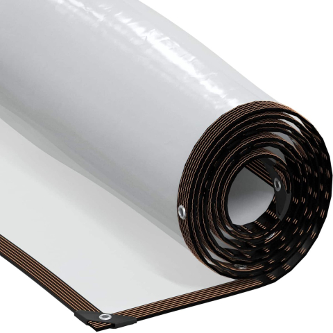 VidaXL Zeildoek 140 gsm doorzichtig 1,5 x 6 m pe