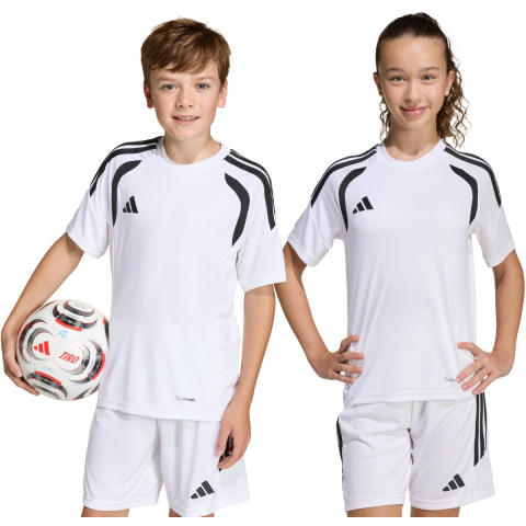 adidas Tiro 26 League Voetbalshirt Kids Wit Zwart