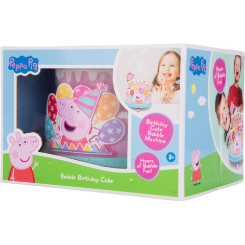Peppa Pig Bubble Birthday Cake - Roze