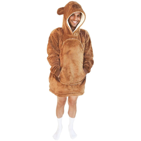 Noxxiez hoodie deken - capibara