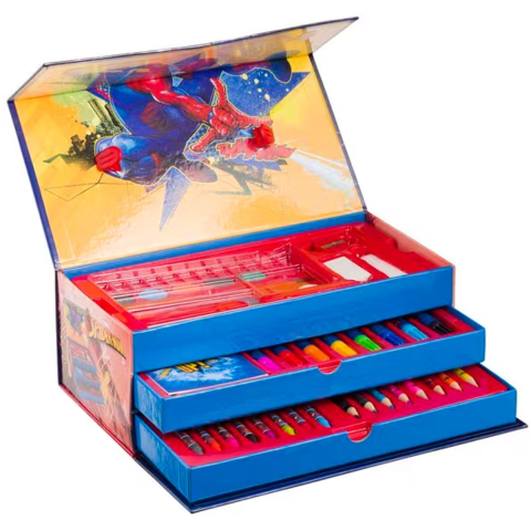 Spiderman kleurdoos met laden