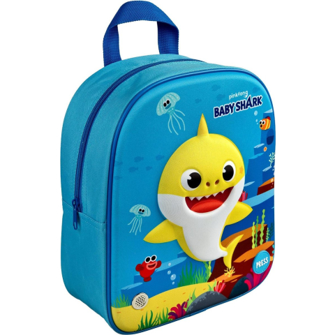 Baby Shark 3D rugzak met geluid
