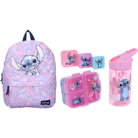 Lilo & Stitch schoolset; rugzak en lunchset