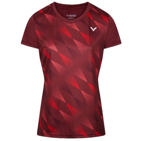 Victor T-44102 D Women T-shirt Red