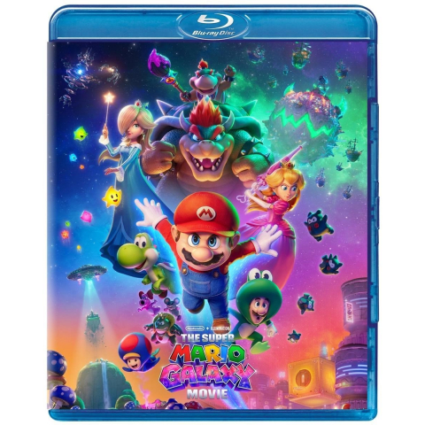 The Super Mario Galaxy Movie Blu-ray