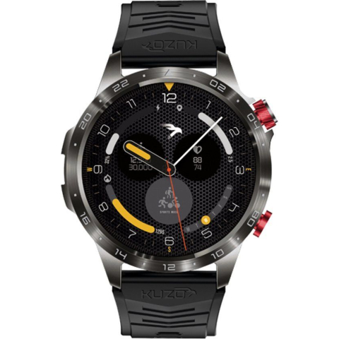 Veho VSW-004-PRO-B - Smartwatch - AMOLED Hybride Touchscreen - Donker metallic